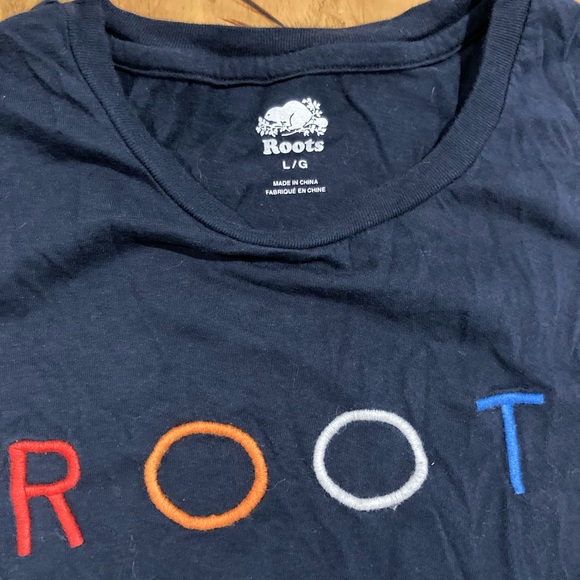 Embroidered Roots T-Shirt - Picture 2 of 2